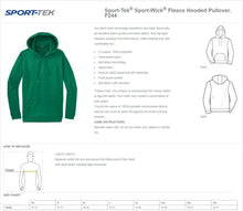 Load image into Gallery viewer, Sport-Tek Fleece Hooded Pullover
